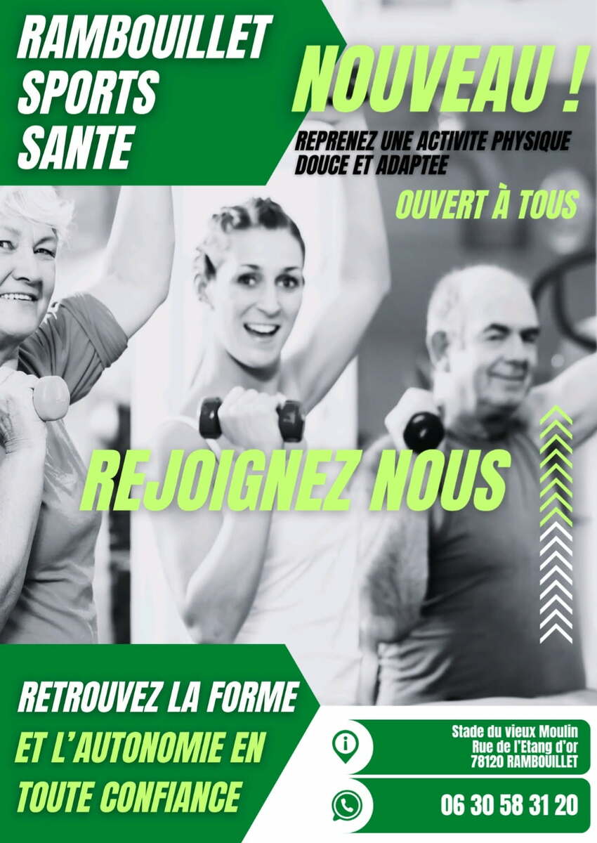 Ouverture d'un cours SPORT SANTE - Activité Physique Adaptée  APA